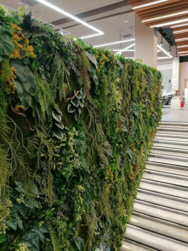 Allestimento piante artificiali a Varese