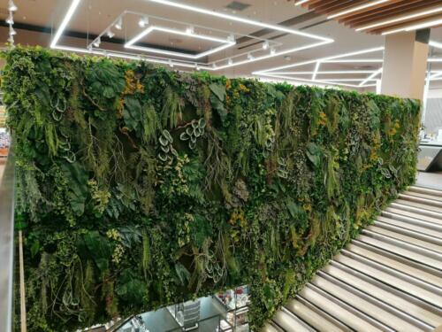 Allestimento piante artificiali a Varese