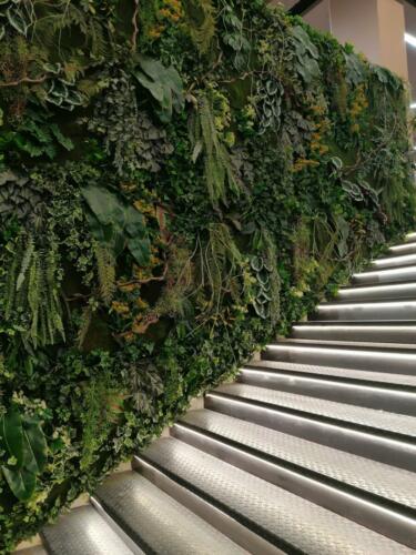 Allestimento piante artificiali a Varese