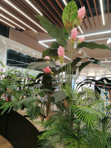 Allestimento piante artificiali a Varese